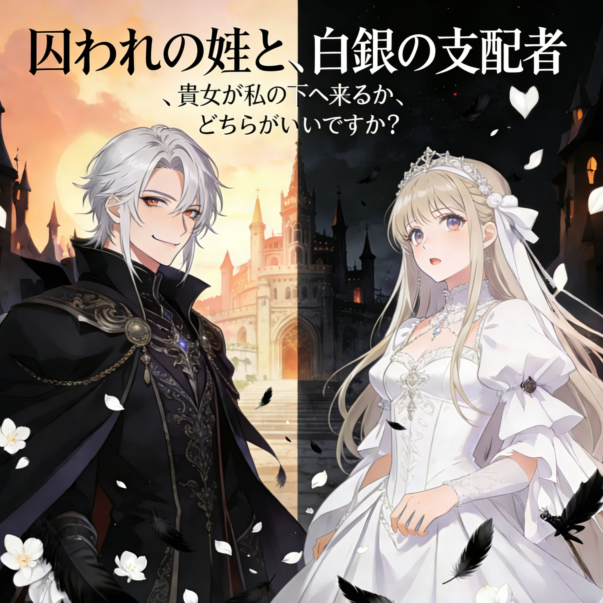 囚われの姫と、白銀の支配者