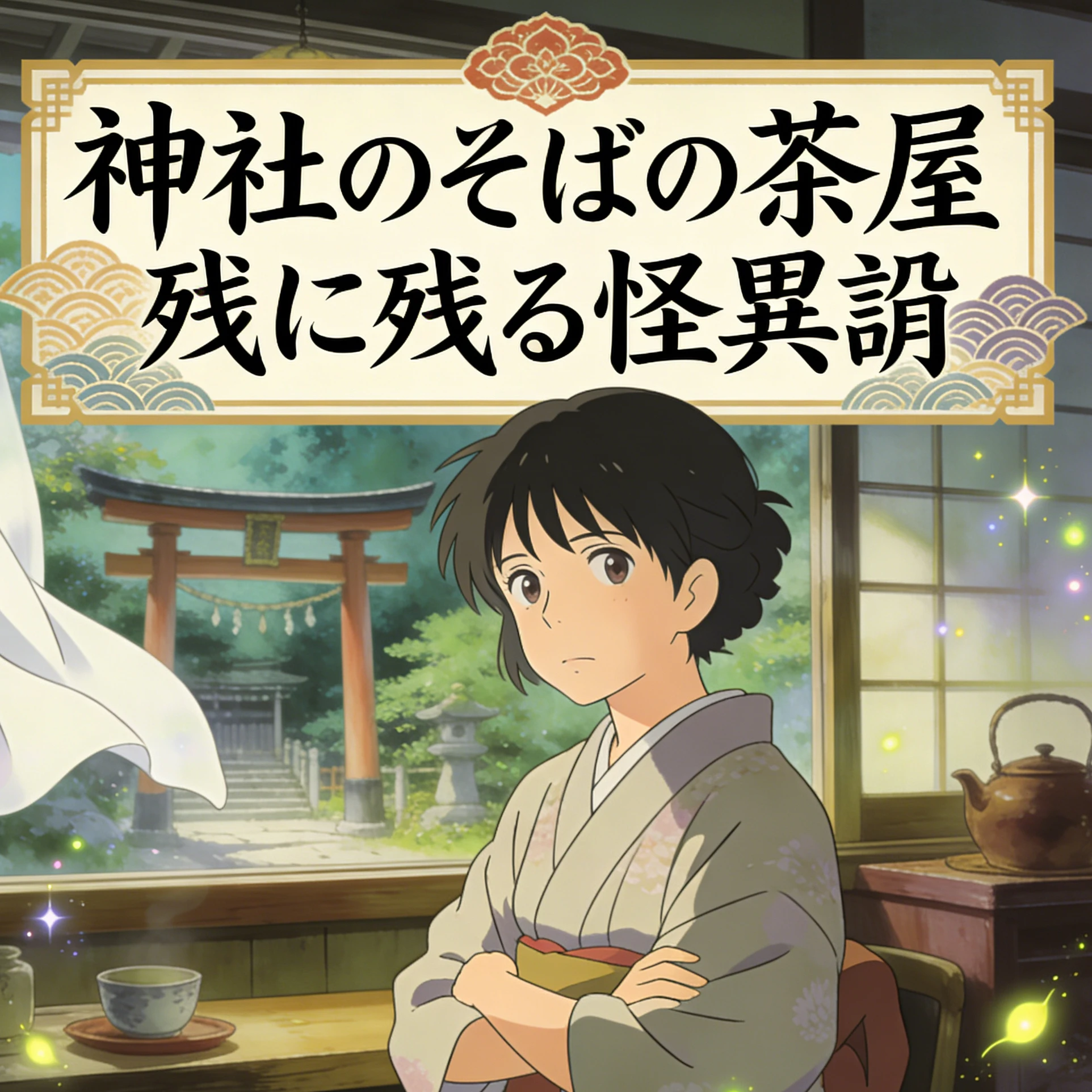神社のそばの茶屋に残る怪異譚